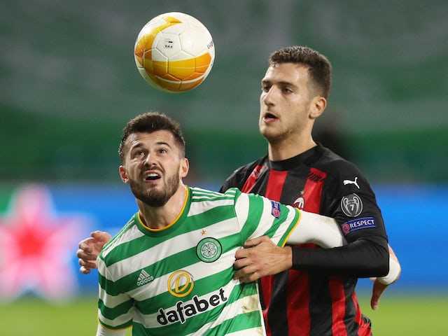 Result: Celtic suffer home defeat to AC Milan in Europa League Group H opener
